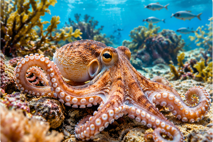 How Octopuses Change Colour