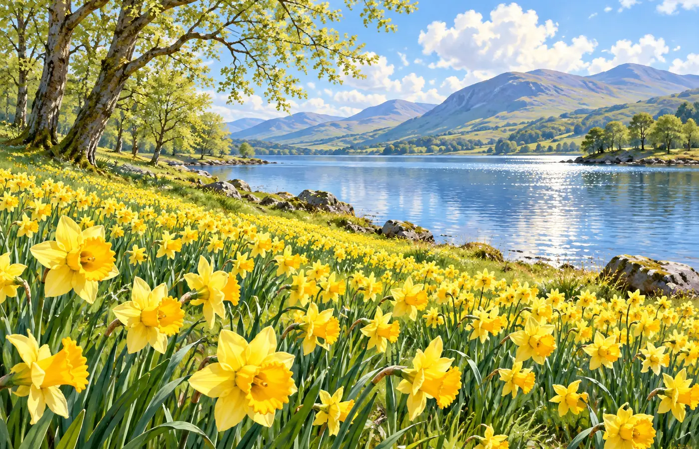 Daffodils Classic Literature lesson