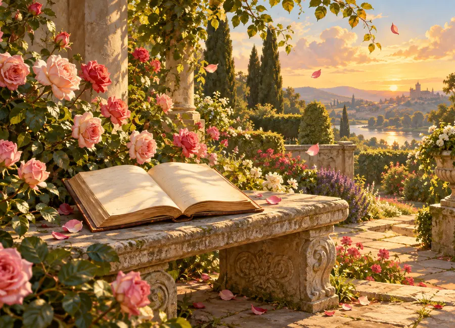 Illustration for Sonnet 18