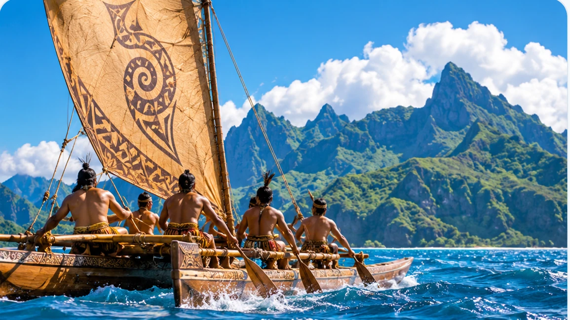 Polynesian Navigation Across the Pacific