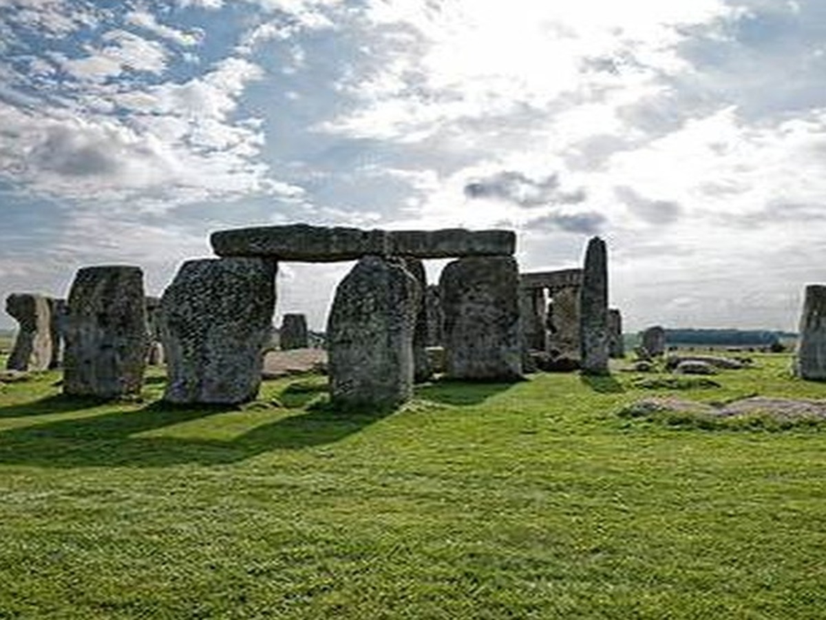 Stonehenge standing on Salisbury Plain